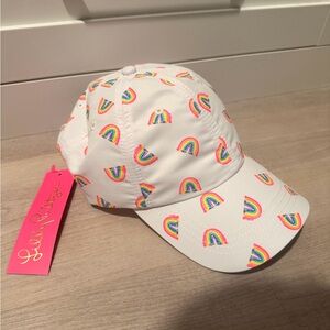 New with tags! Lily Pulitzer Rainbow Pride Hat